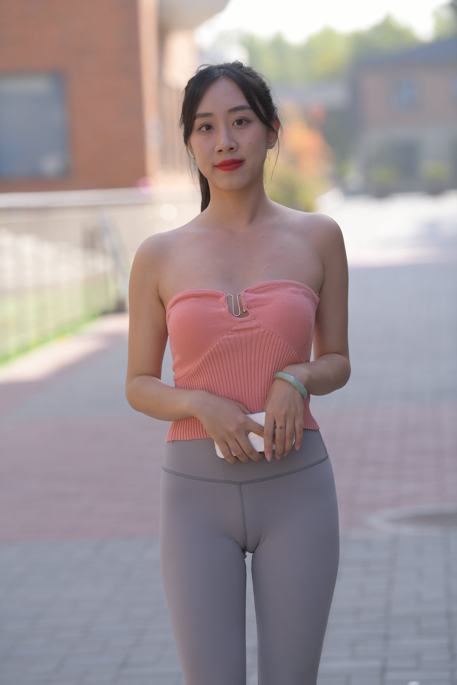 灰色瑜伽裤女孩J4905 522P1V-25.8GB-朵兔兔