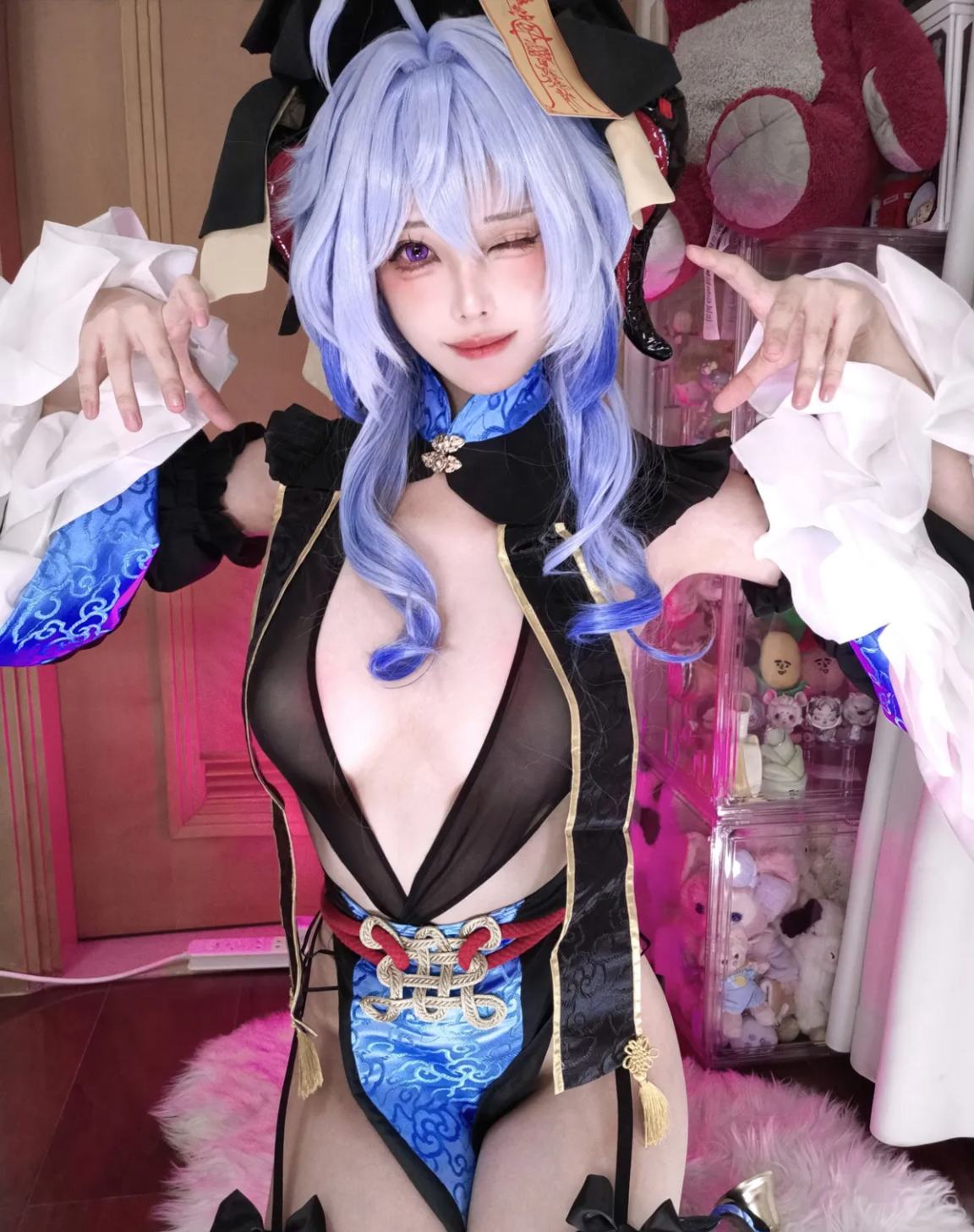 图片[2]-Coser.057 蜜汁猫裘 [更新至 117 期]-朵兔兔